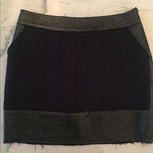 Rachel Roy Black Mini. Size 8. Cool details!